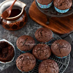 Chocolate Muffins with Buttermilk