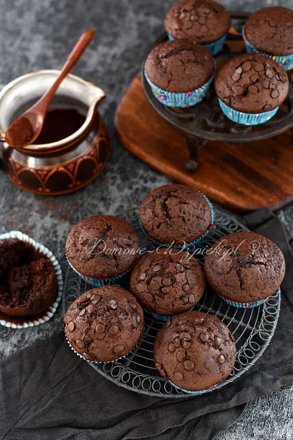 Chocolate Muffins with Buttermilk