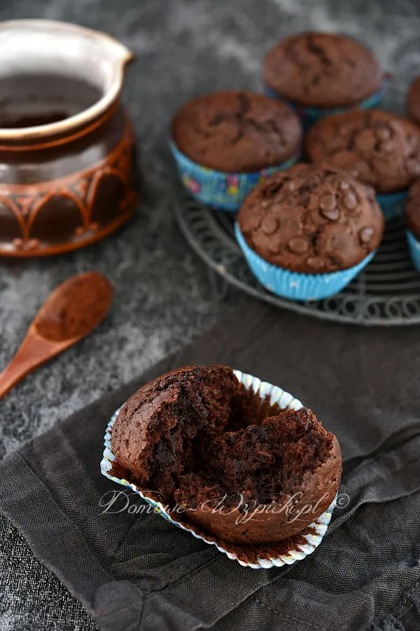 Chocolate Muffins with Buttermilk