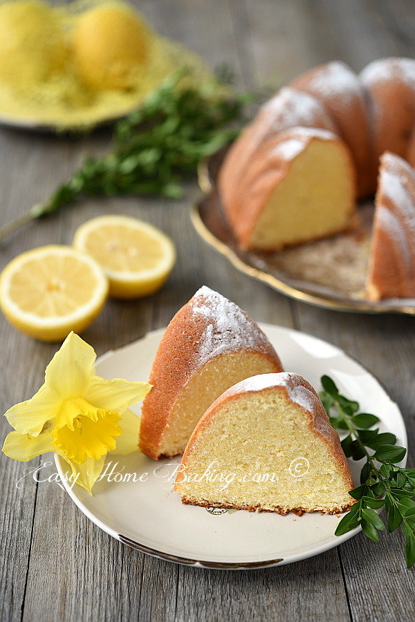 Lemon Bundt cake