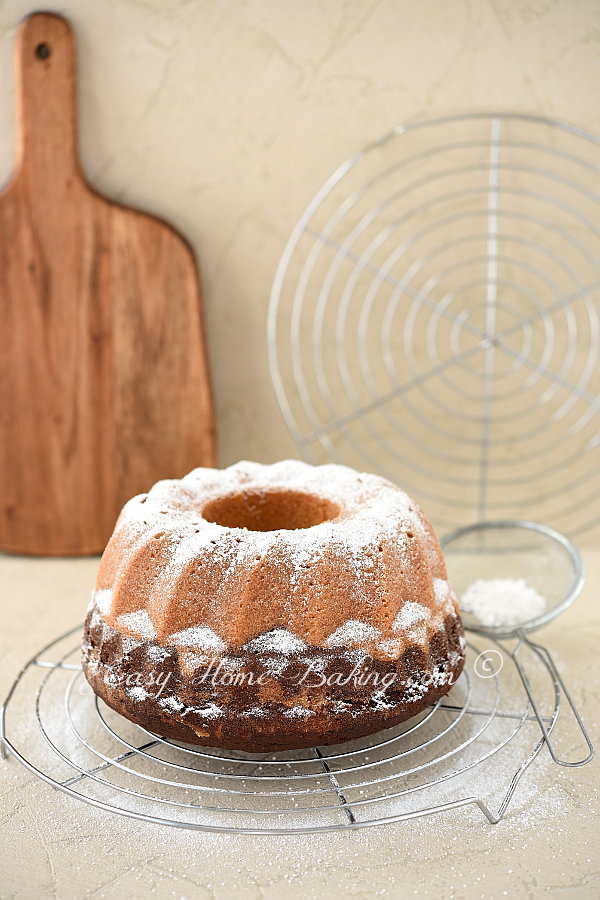 Classic marble cake