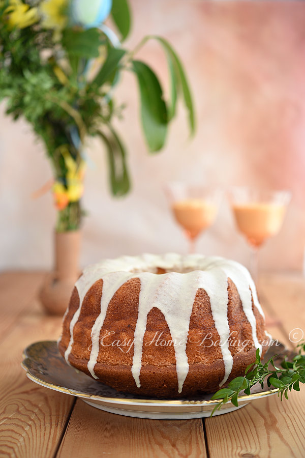 Egg Liqueur Bundt Cake Recipe