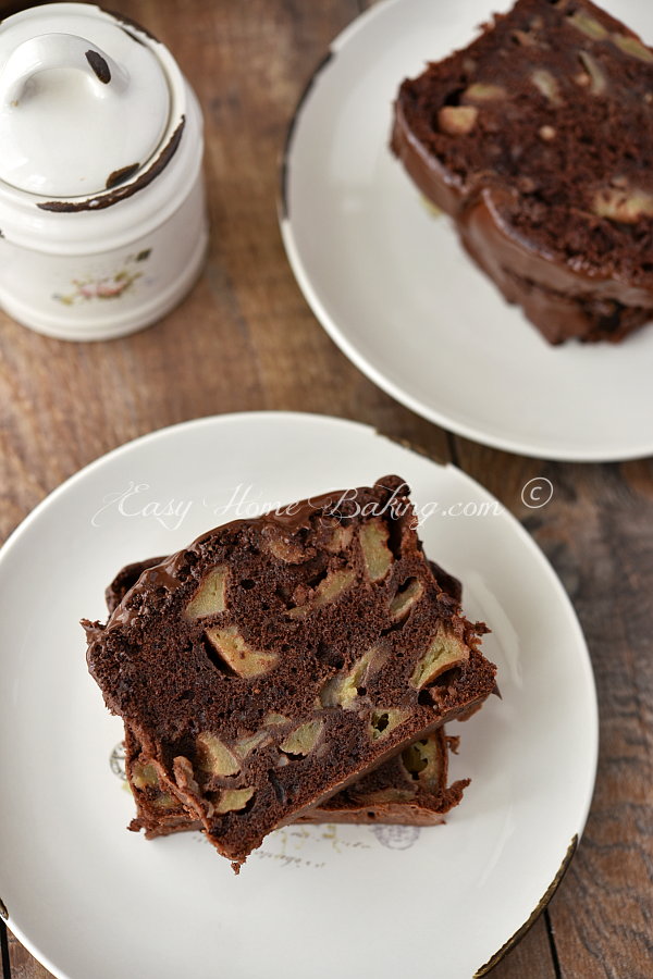 Chocolate quince cake