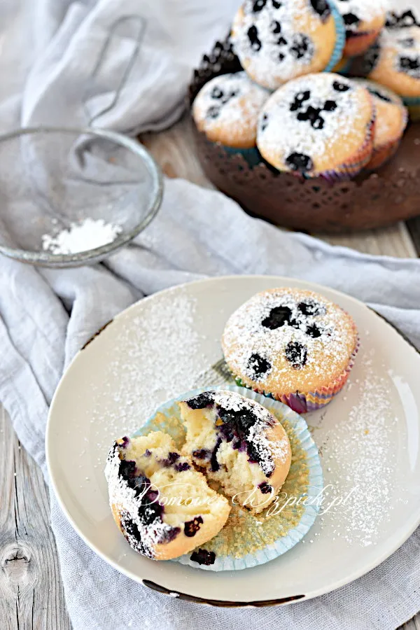 Blueberry muffins