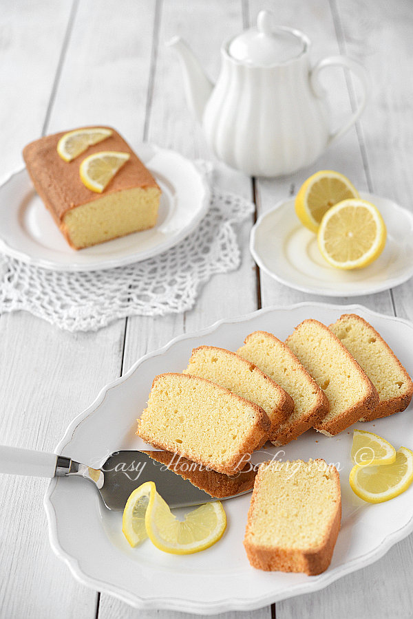 Lemon Cake (gluten- free, dairy- free, sugar- free)