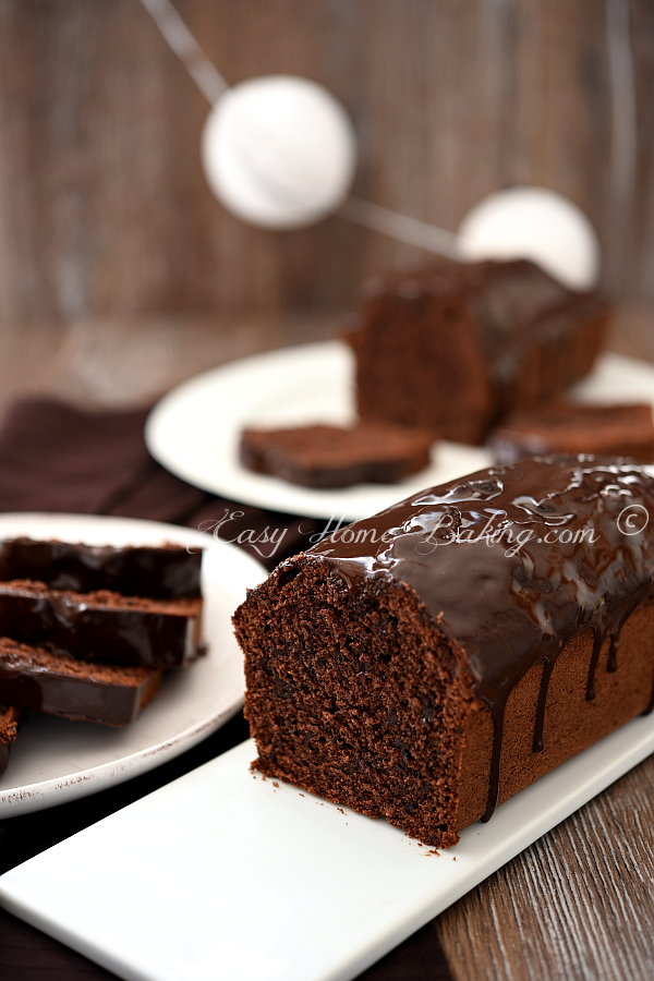 Double Chocolate Loaf Cake